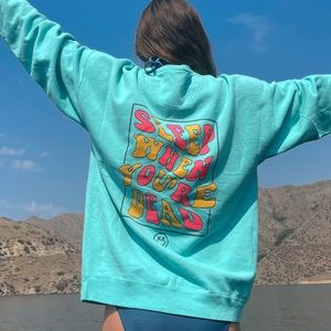 ⭐️ NEW ⭐️ Sleep When You’re Dead sweatshirt